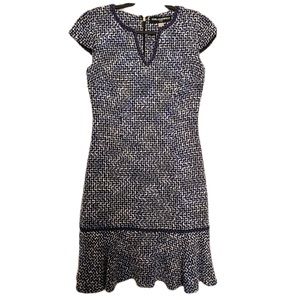 Karl Lagerfeld tweed midi dress